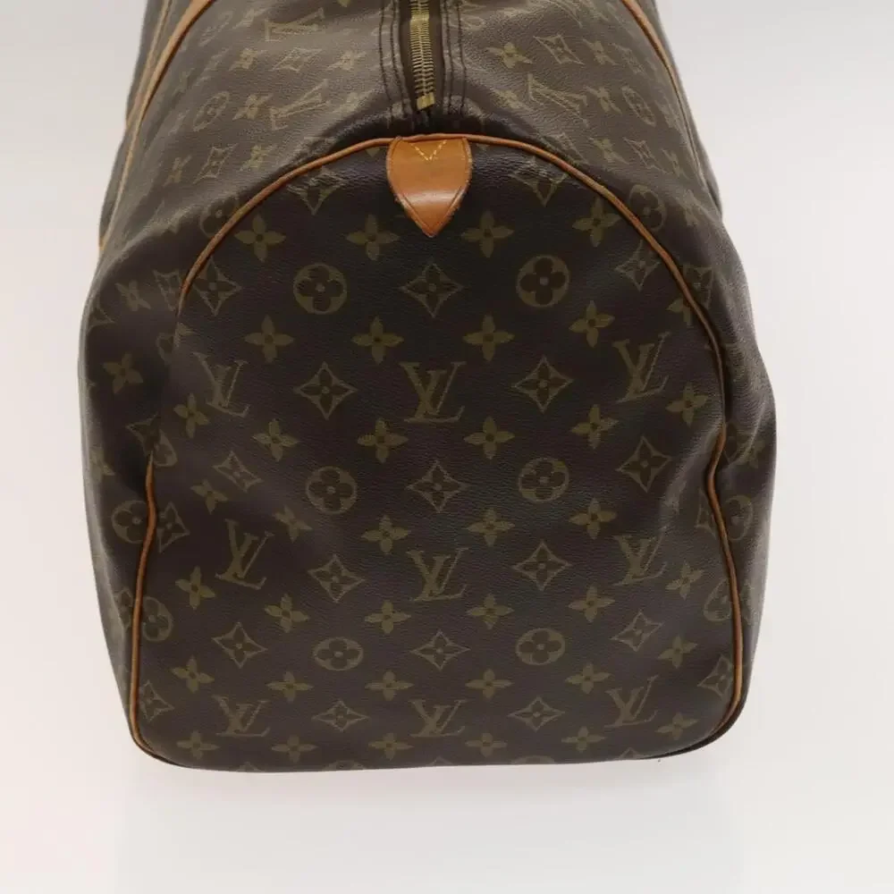 LOUIS VUITTON Monogram Keepall 55 Boston Bag M41424